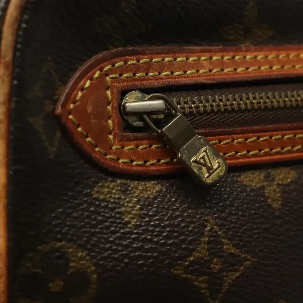 Louis Vuitton Monogram Marly Dragonne GM Clutch Bag Brown